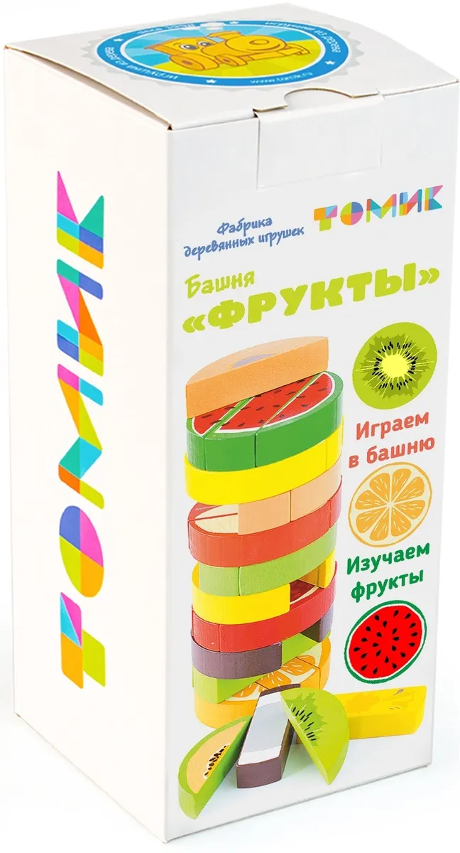 Фото игрушки Логический  набор "Башня.  Фрукты."