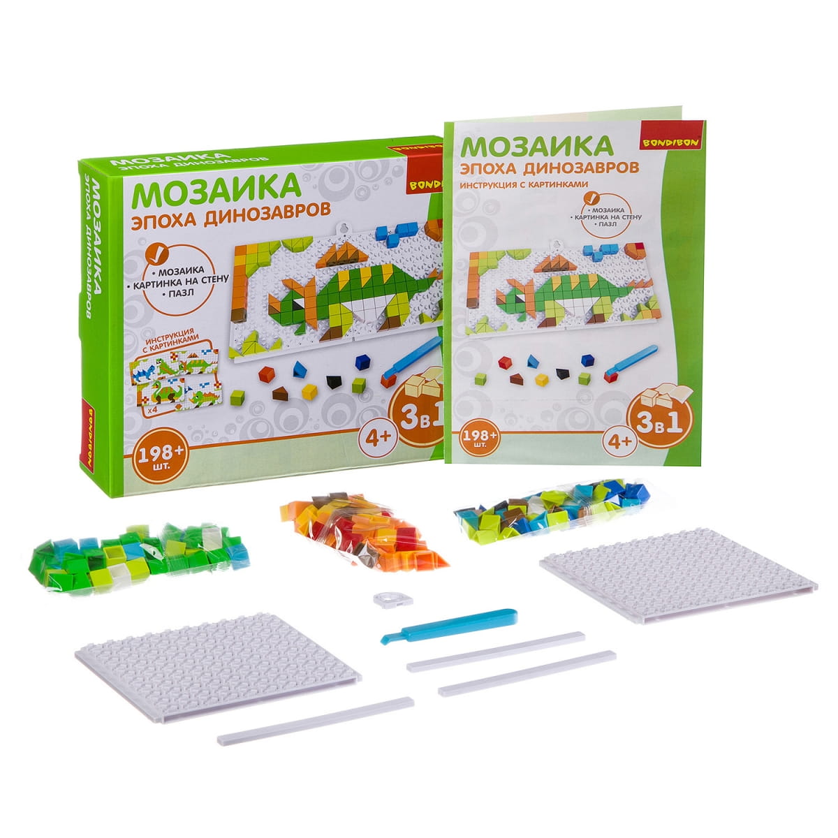 Фото игрушки Мозаика-пазл "Эпоха Динозавров"