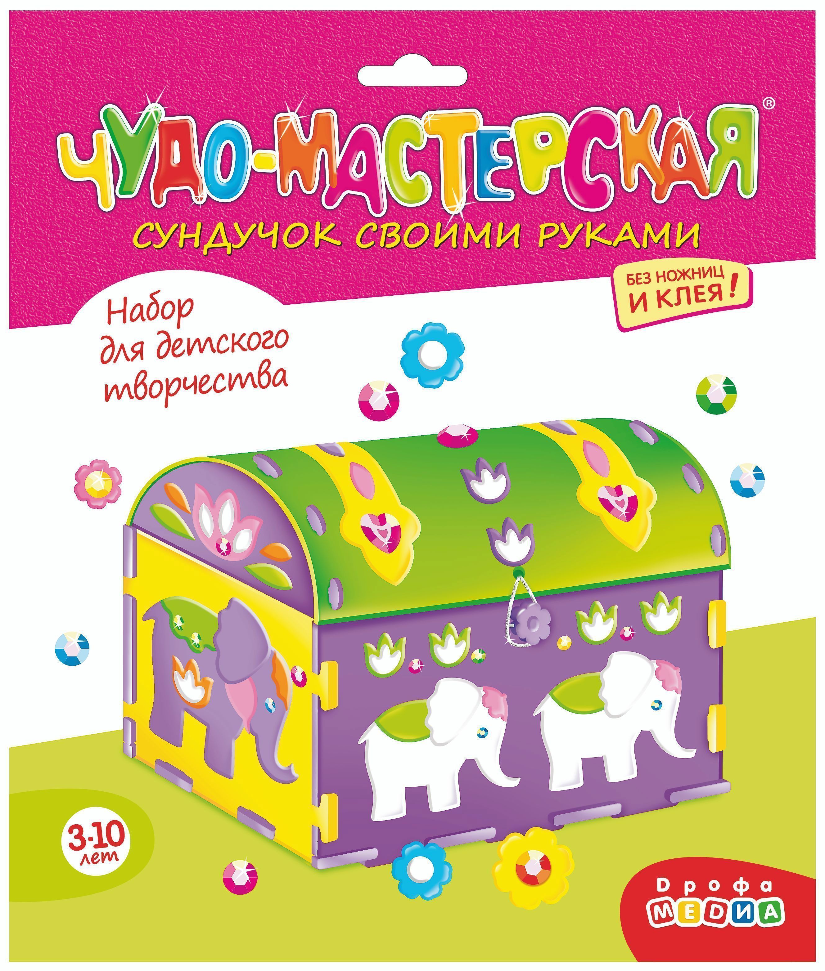 Фото Сундучок своими руками. Слоны