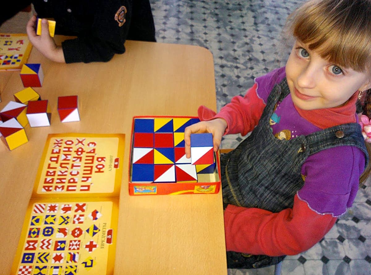 Фото Чудо кубики-1 2-5 лет (альбом-игра) пособие к кубикам Никитина