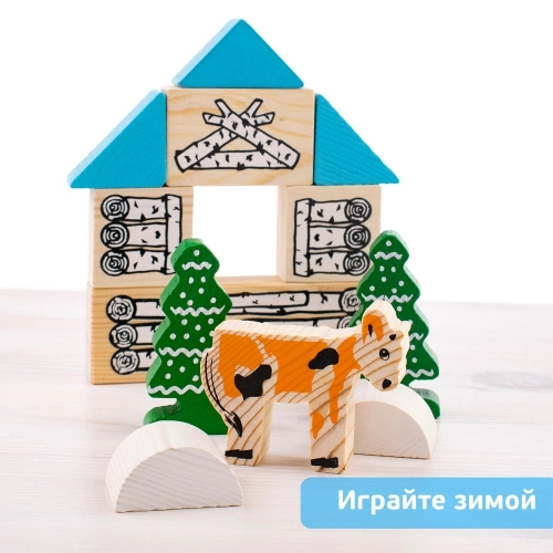 Фото игрушки Конструктор по сказке "Зимовье зверей"