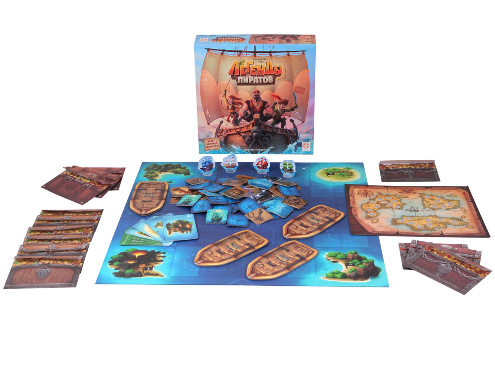 Фото игрушки Настольная игра "Легенды пиратов"