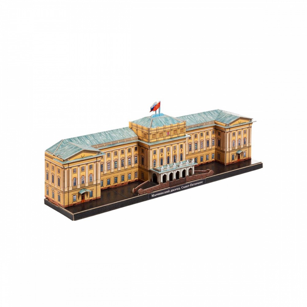 Фото - Мариинский дворец. Модель из картона. Серия СПб в миниатюре.