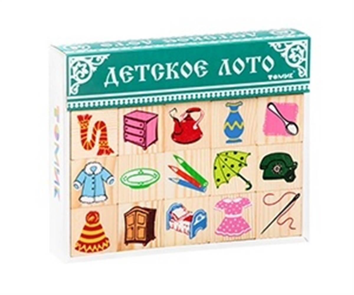 Фото игрушки Лото «Предметы»