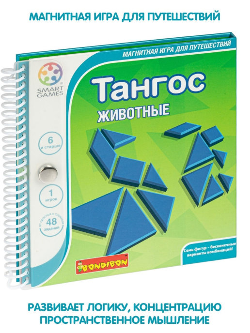 Фото - Магнитная игра "Тангос животные"