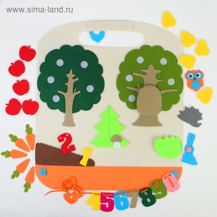 Фото игрушки Коврик-игралка в дорогу "Лес"