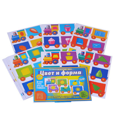 Фото Умный паровозик.Цвет и форма