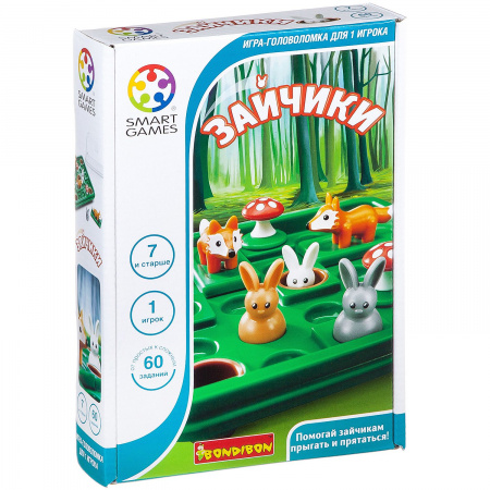 Фото игрушки Логическая игра "Зайчики"