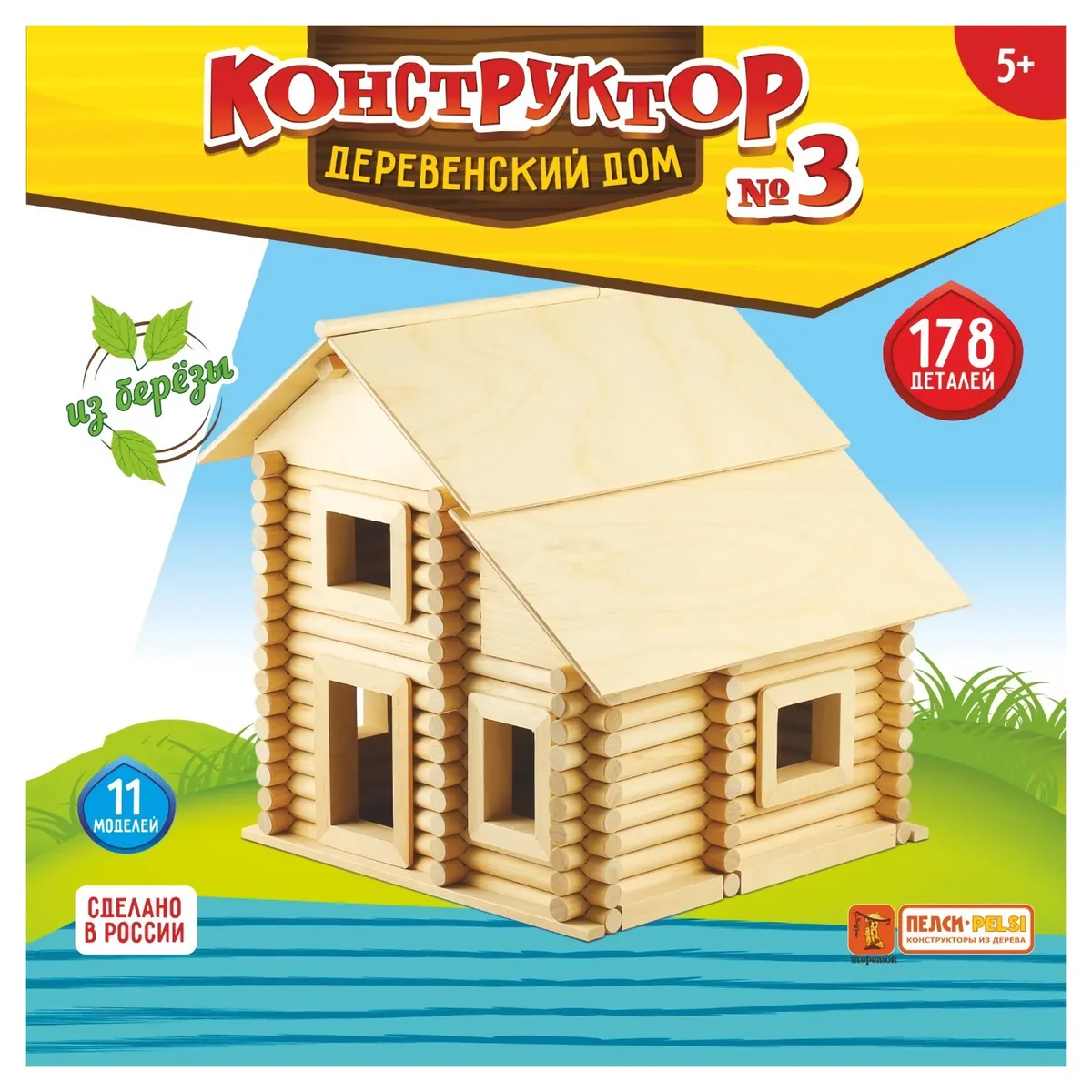 Фото игрушки Конструктор Деревенский дом № 3