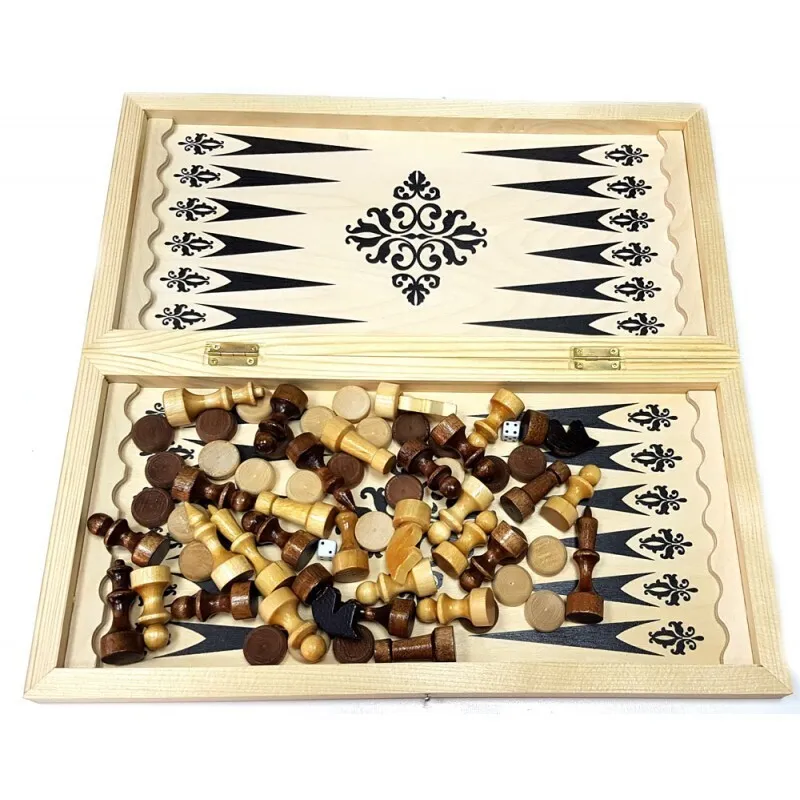 Фото игрушки Шахматы,нарды. Игра 2 в 1
