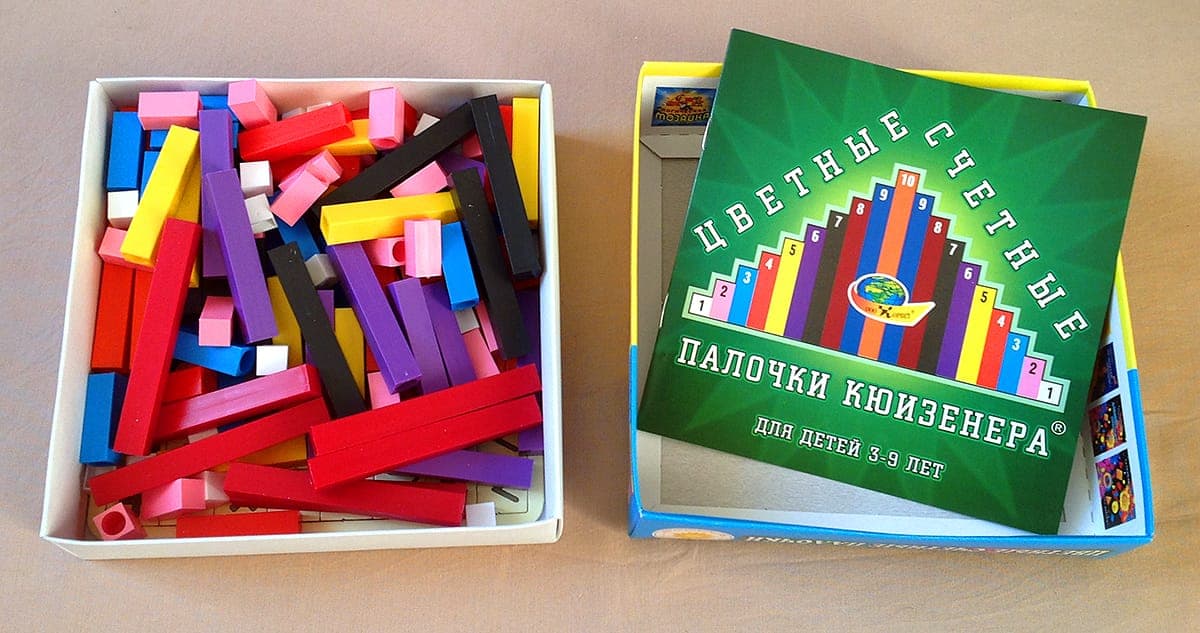 Фото Счетные палочки Кюизенера