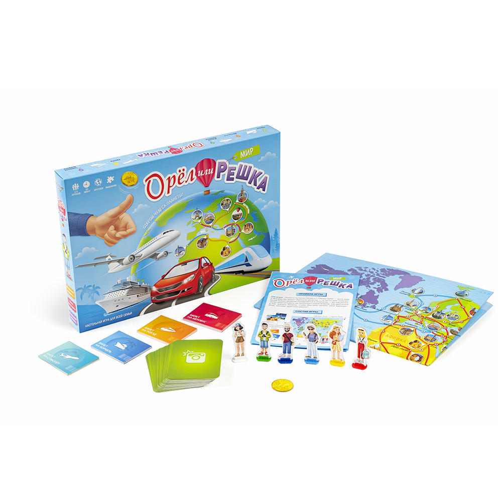 Фото игрушки Игра настольная. Орёл или решка.