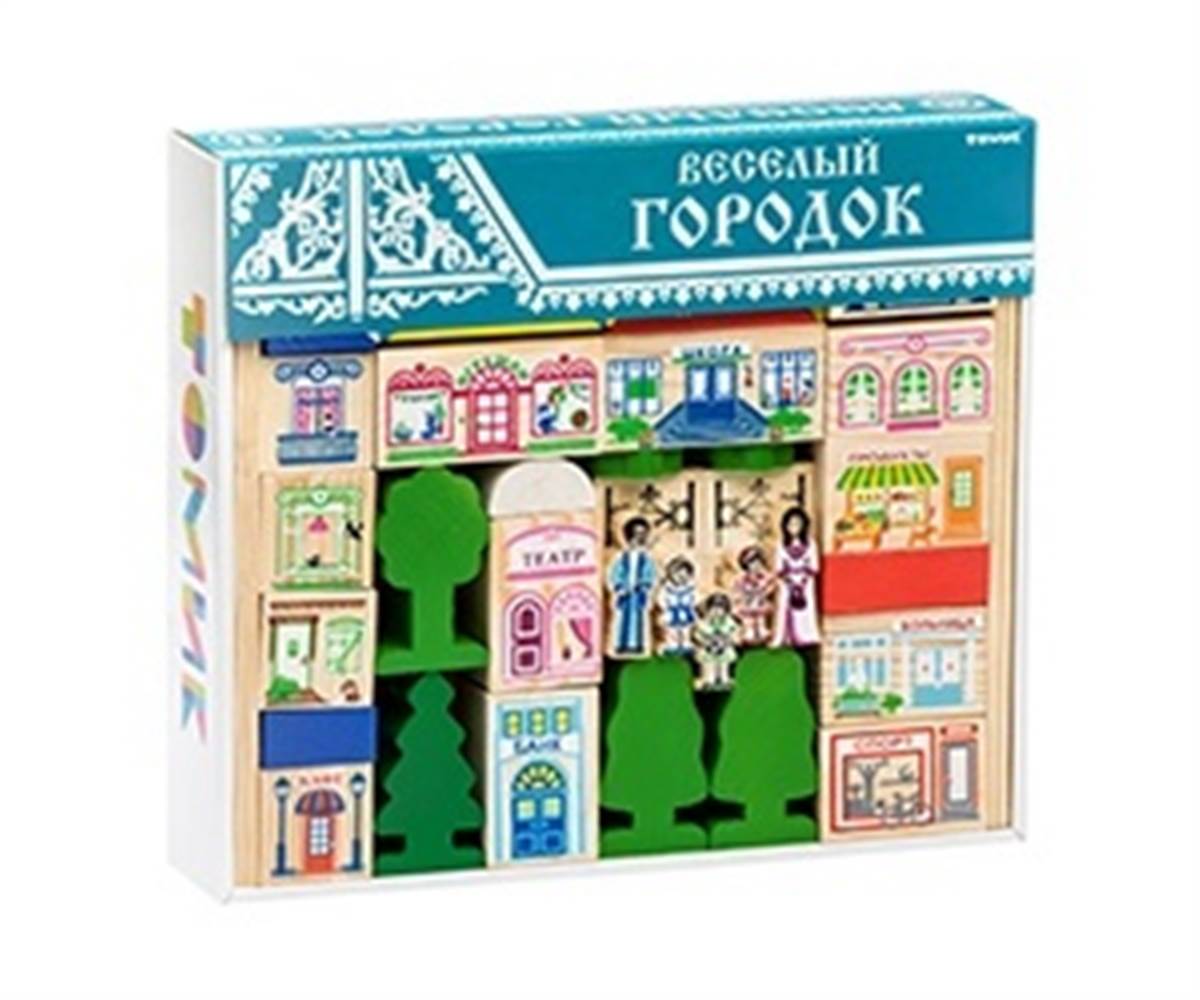 Фото игрушки Конструктор «Веселый городок»