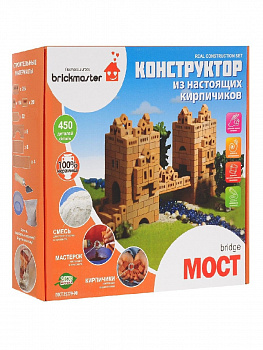Фото игрушки Конструктор из настоящих кирпичиков "Мост"
