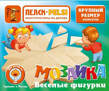Фото игрушки Мозаика из дерева