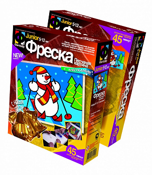 Фото Фреска "Снеговик"